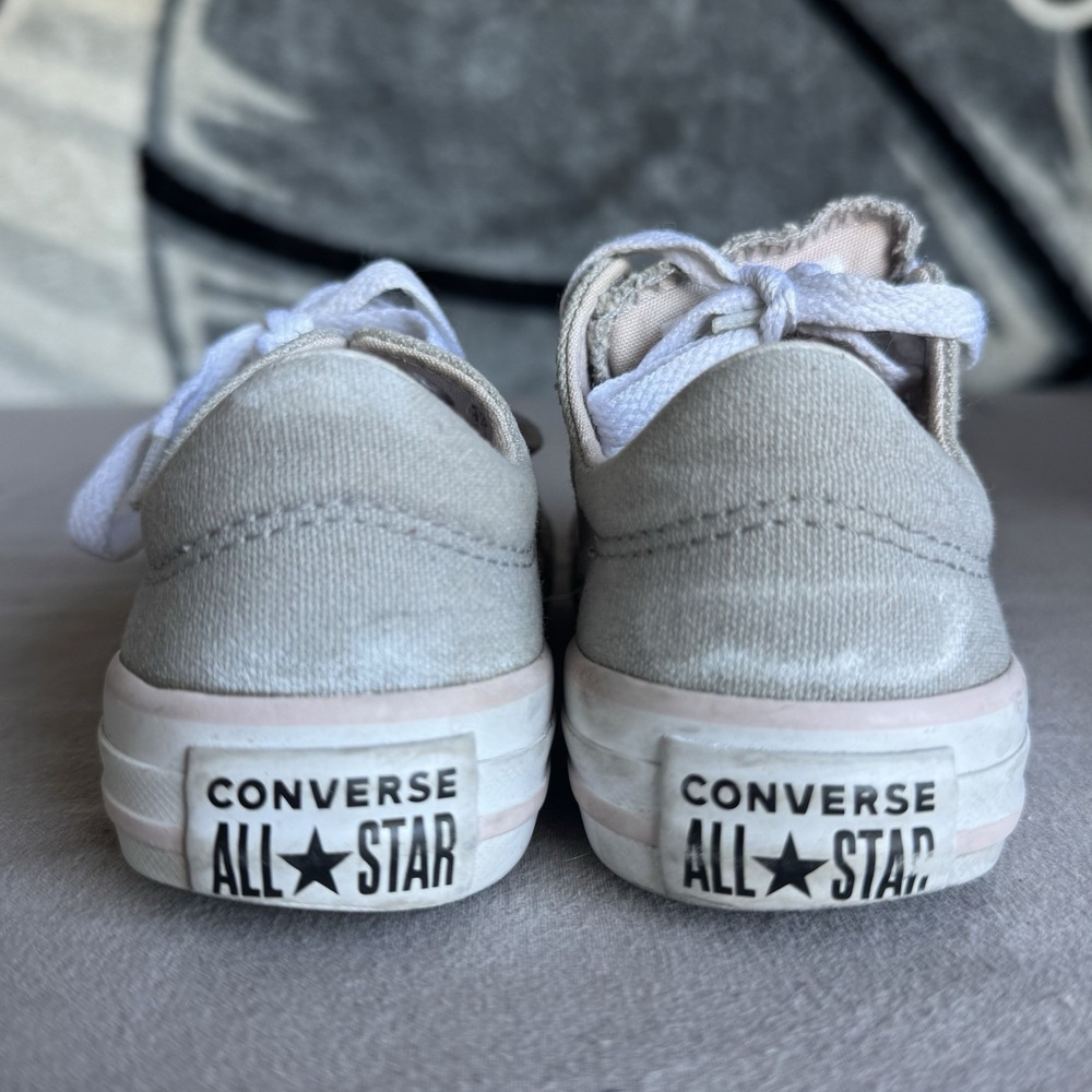 Size 11c - Converse Chuck Taylor All Star Kids Sneakers Gray 660908F - Picture 5 of 8